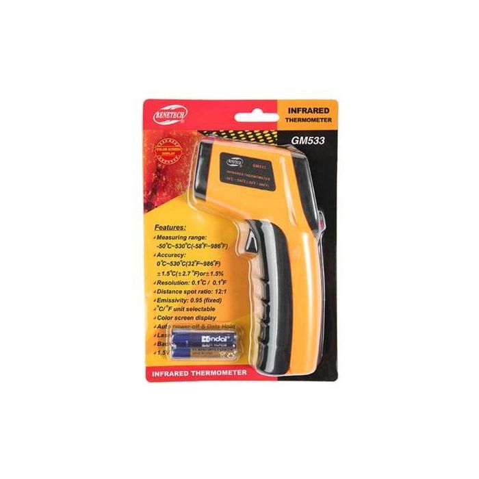 Пирометр Benetech -50-530C (GM533) изображение 5