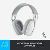 Наушники Logitech Zone Vibe 100 Wireless Off-White (981-001219) изображение 7