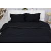 Постільна білизна MirSon Сатин Premium Corner Black Pearl 2х160х220 (2200001717640) зображення 2