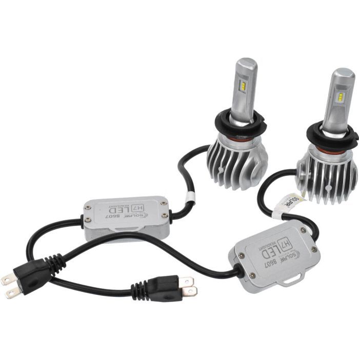 Автолампа SOLAR H7 CANBUS 12/24V 6500K 6000Lm 50W Cree Chip 1860 (8607) изображение 4