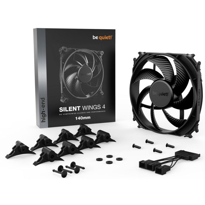 Кулер для корпуса Be quiet! Silent Wings 4 140mm (BL095) изображение 4