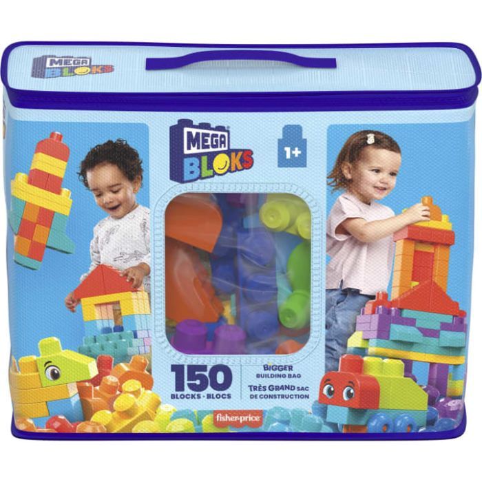 Конструктор Mega Bloks Великий у мішку (150 деталей) (HHM96) зображення 6