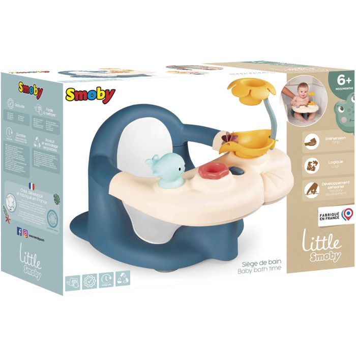 Сидіння у ванну Smoby Little 2 в 1 з ігровою панеллю (140404) зображення 5