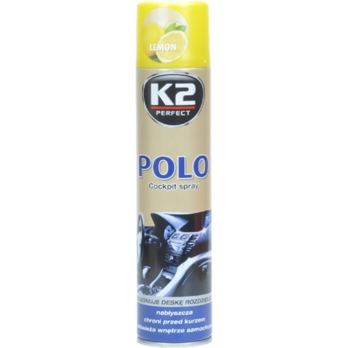 Автополіроль K2 POLO COCKPIT 300ml лимон (K403CY)