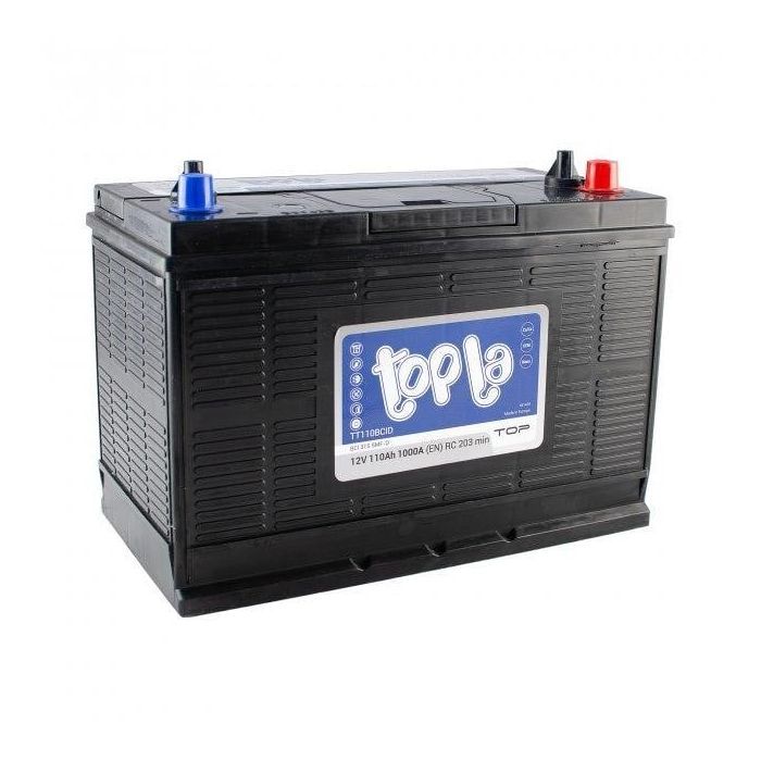 Аккумулятор автомобильный Topla 110 Ah/12V TOP (118 610)