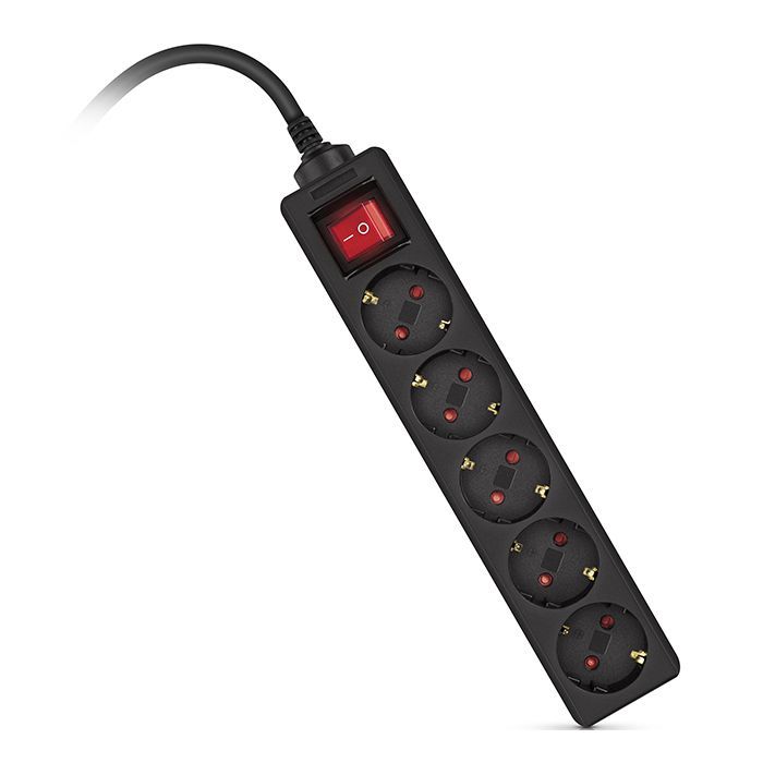 Мережевий фільтр живлення REAL-EL RS-Protect M 3m, black (EL122300028) зображення 9
