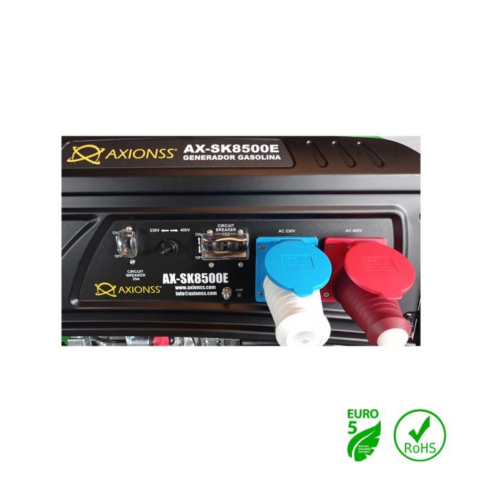 Генератор Axionss AX-SK8500E изображение 8