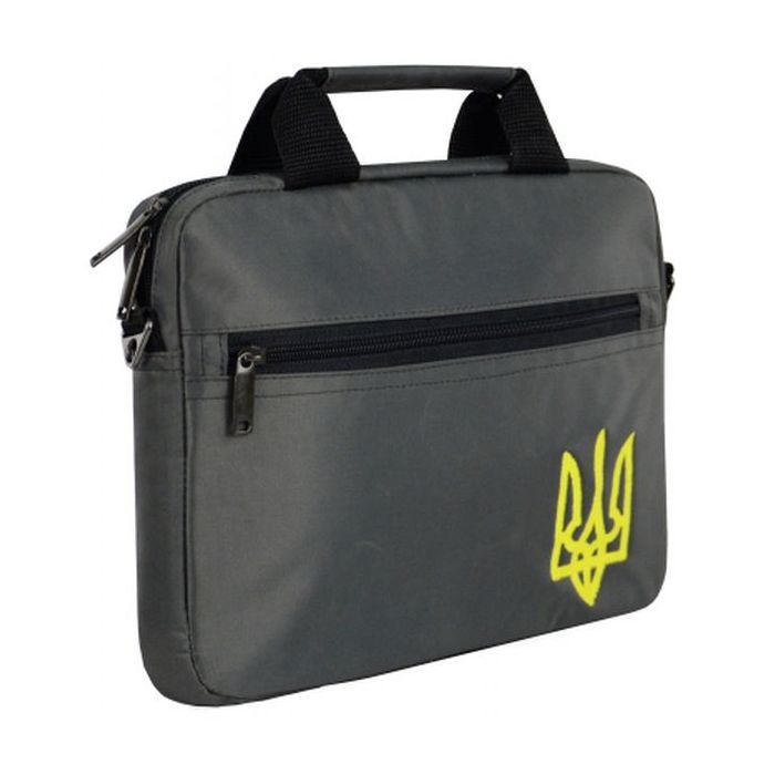 Сумка для ноутбука Porto 12'' PN12 TRIZUB Black (PN12BK_TRIZ) изображение 2