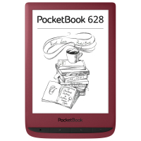 Електронна книга Pocketbook 628 Touch Lux5 Ink RubyRed (PB628-R-WW)