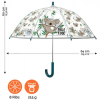 Зонт Cool kids Коала со светоотражающей лентой (6337346) изображение 5