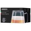 Набір чашок Ardesto Graphite 300 мл 2 шт (AR2630GR) зображення 2