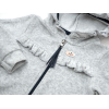 Набір дитячого одягу Miniworld велюровий (15377-62G-gray) зображення 6