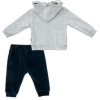 Набір дитячого одягу Miniworld велюровий (15377-62G-gray) зображення 7