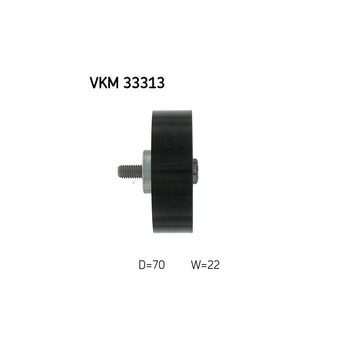 Ролик натяжителя ремня SKF VKM 33313 изображение 3