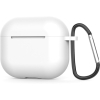 Чохол для навушників BeCover Silicon для Apple AirPods (3nd Gen) White (707184) зображення 2