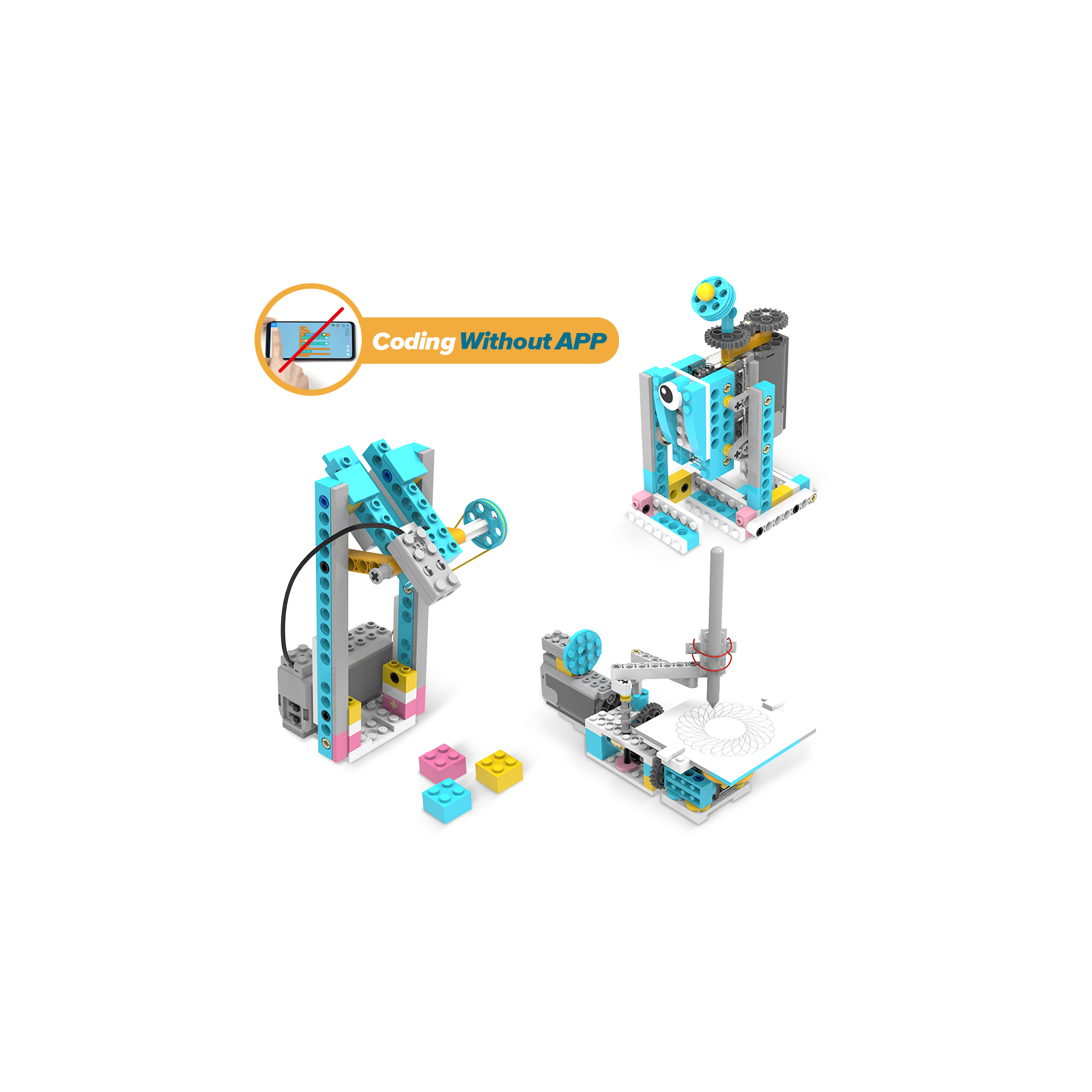 Конструктор Makerzoid Smart Robot Standard (MKZ-PF-SD) зображення 4