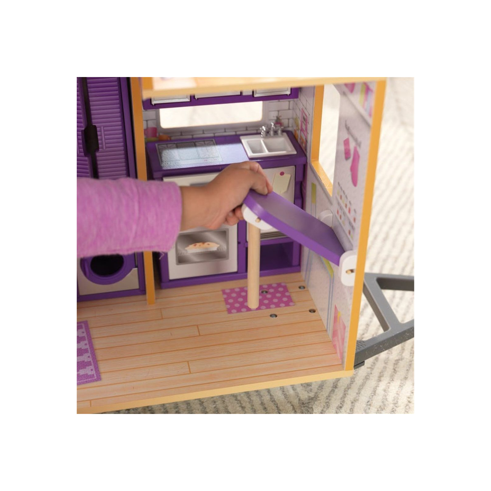 Игровой набор KidKraft Кукольный домик прицеп Teeny House (65948) изображение 8