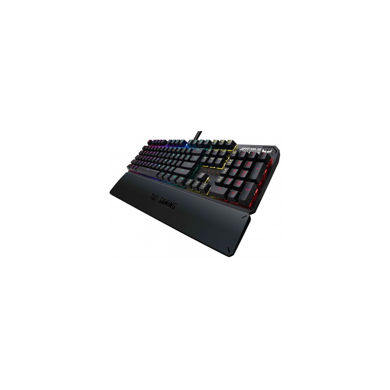 Клавіатура ASUS TUF Gaming K3 Kailh Brown Switches USB UA Black (90MP01Q1-BKMA00) зображення 4