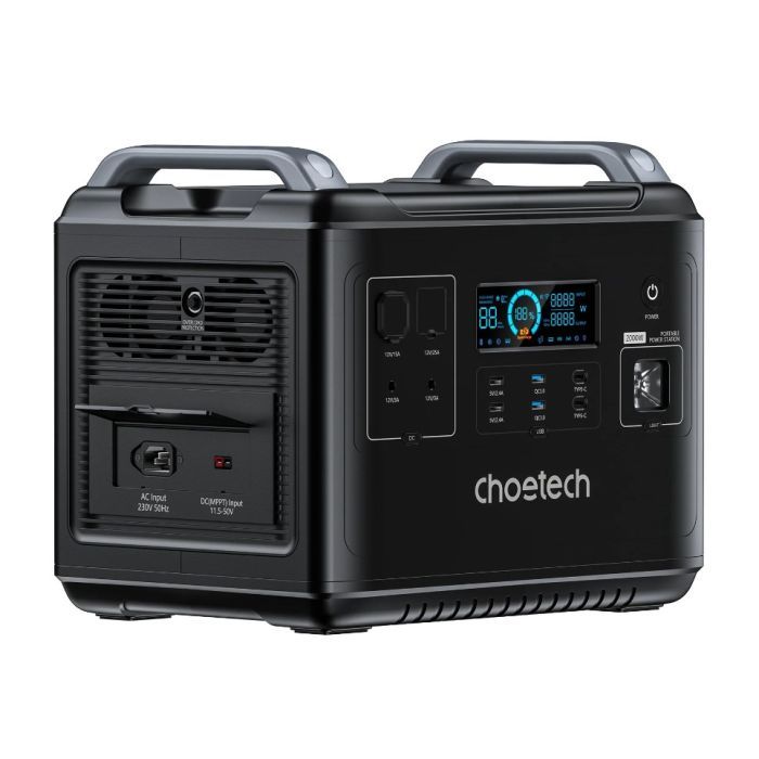 Зарядная станция Choetech BS006 2000W (BS006) изображение 2