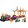 Конструктор LEGO City Stuntz Завдання із каскадерською вантажівкою та вогняним колом 479 деталей (60357) зображення 2