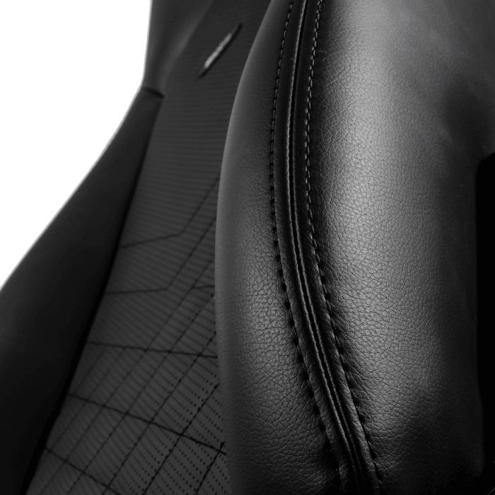 Кресло игровое Noblechairs Icon Black (NBL-ICN-PU-BLA) изображение 3