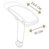 Кресло игровое Noblechairs Icon Black (NBL-ICN-PU-BLA) изображение 9