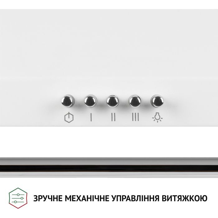 Вытяжка кухонная Perfelli K 6432 WH 850 LED RETRO изображение 4