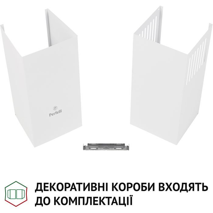 Вытяжка кухонная Perfelli K 6432 WH 850 LED RETRO изображение 8