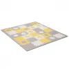 Детский коврик Kinderkraft Luno Shapes Yellow 30 элементов (5902533919338) изображение 2