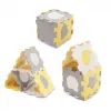 Детский коврик Kinderkraft Luno Shapes Yellow 30 элементов (5902533919338) изображение 4