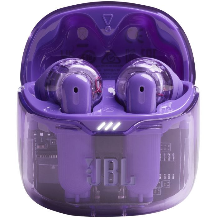 Наушники JBL Tune Flex Ghost Edition Purple (JBLTFLEXGPUR) изображение 4