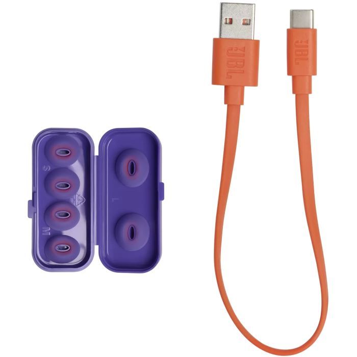 Наушники JBL Tune Flex Ghost Edition Purple (JBLTFLEXGPUR) изображение 7