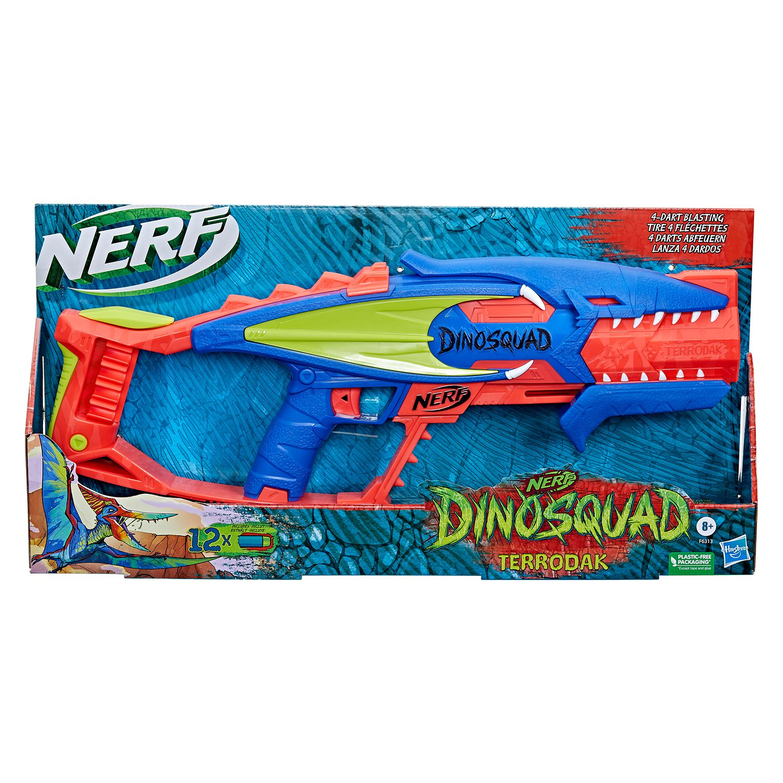 Игрушечное оружие Hasbro Nerf Бластер DinoSquad Terrodak (F6313) изображение 2