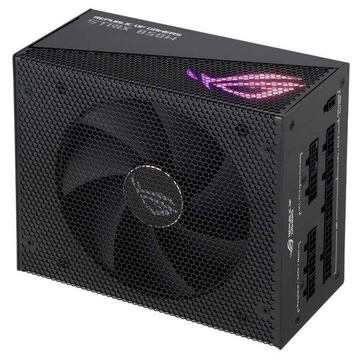Блок питания ASUS 850W ROG STRIX PCIE5 Gold Aura Edition (90YE00P2-B0NA00) изображение 9