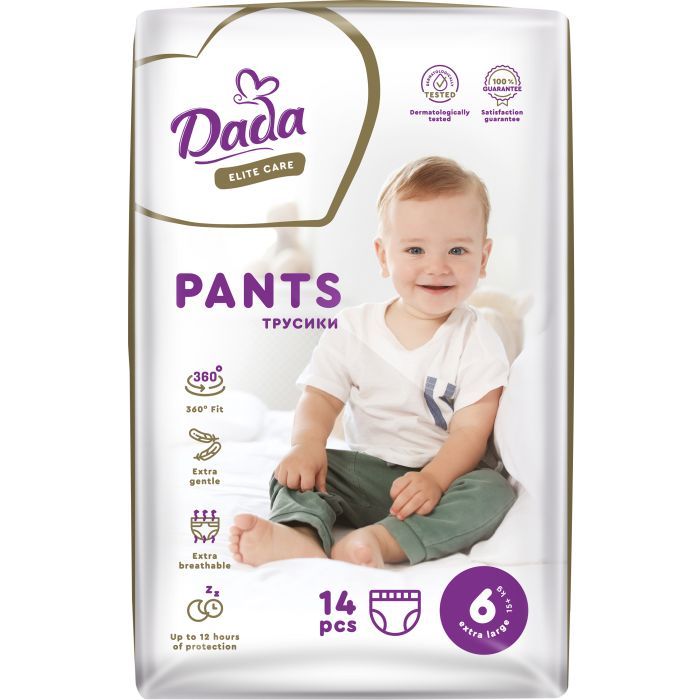 Подгузники Dada Elite Care Размер 6 (15+ кг) 14 шт (4820174980757)