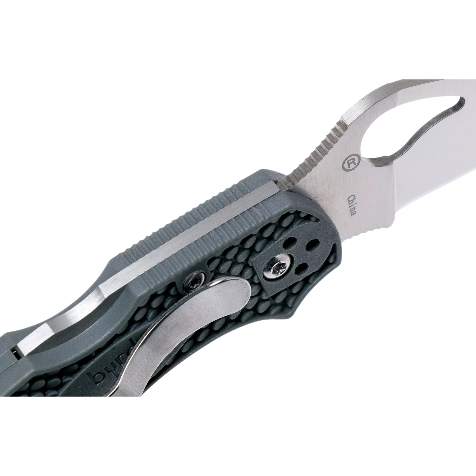 Нож Spyderco Byrd Robin 2 FRN Grey (BY10PGY2) изображение 4