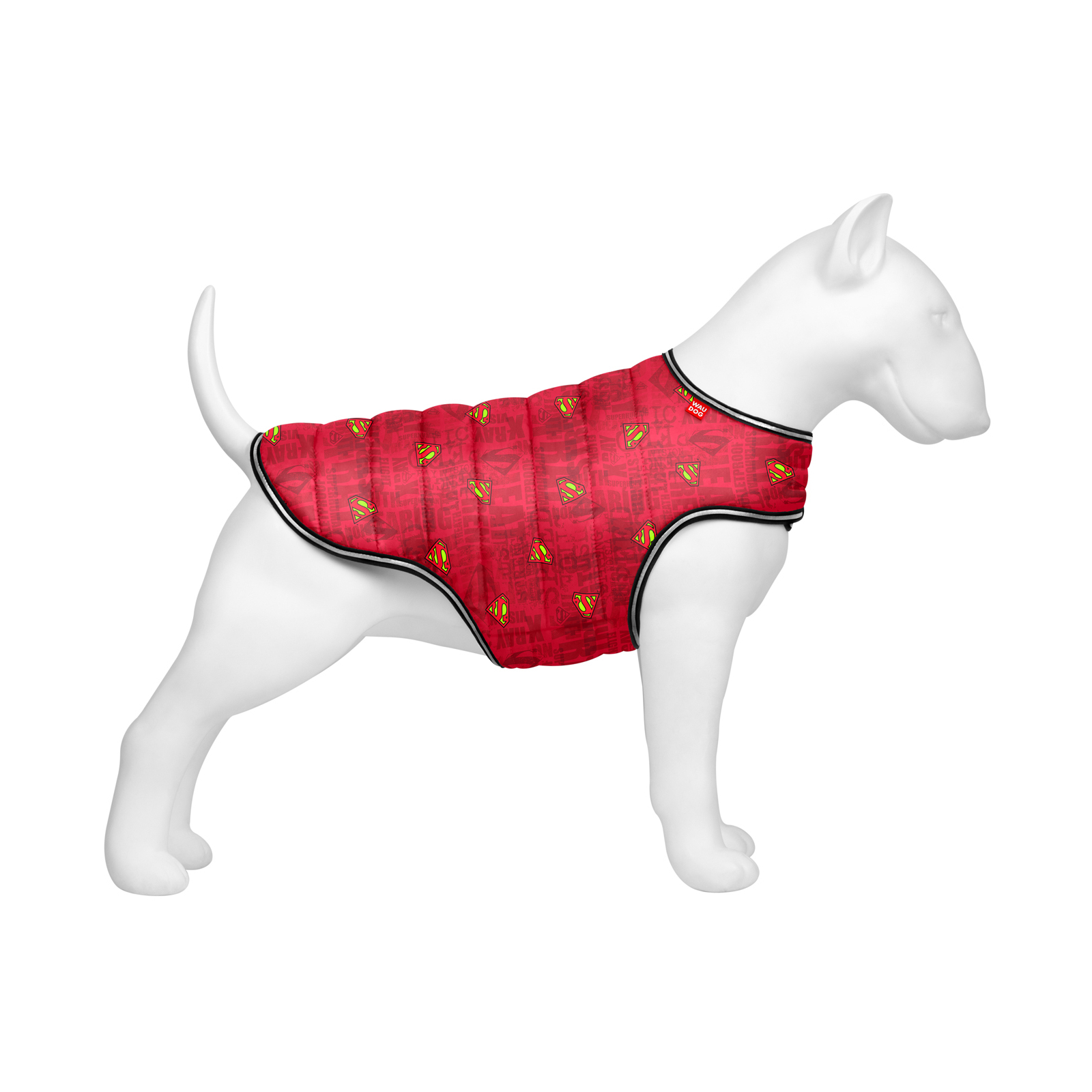 Курточка для животных WAUDOG Clothes "Супермен красный" M (504-4007)