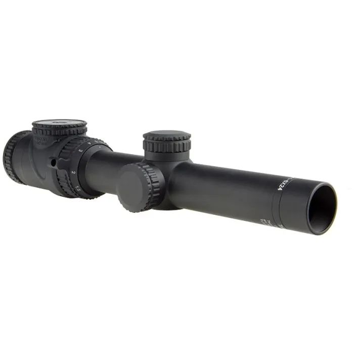 Оптичний приціл Trijicon AccuPoint 1-6x24 BAC Amber Triangle Tritium / Fiber Optics (TR25-C-200091) зображення 2