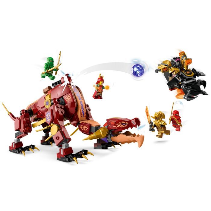 Конструктор LEGO Ninjago Вулканический Дракон, трансформирующий Хитвейва 479 деталей (71793) изображение 3