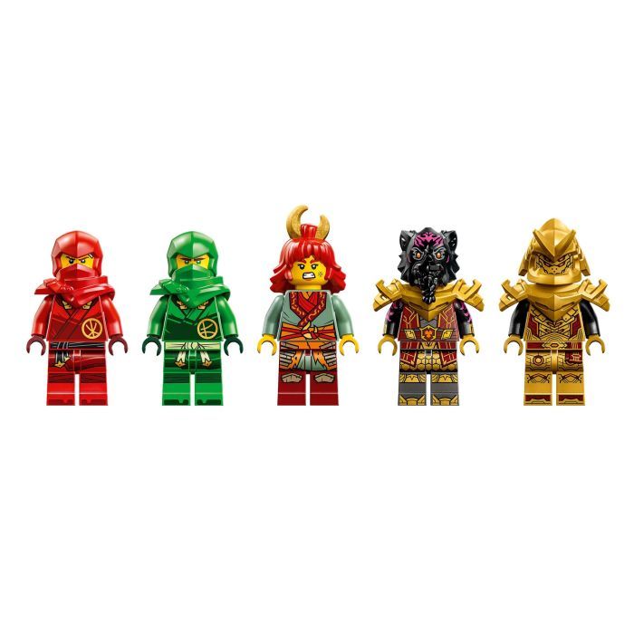 Конструктор LEGO Ninjago Вулканический Дракон, трансформирующий Хитвейва 479 деталей (71793) изображение 8