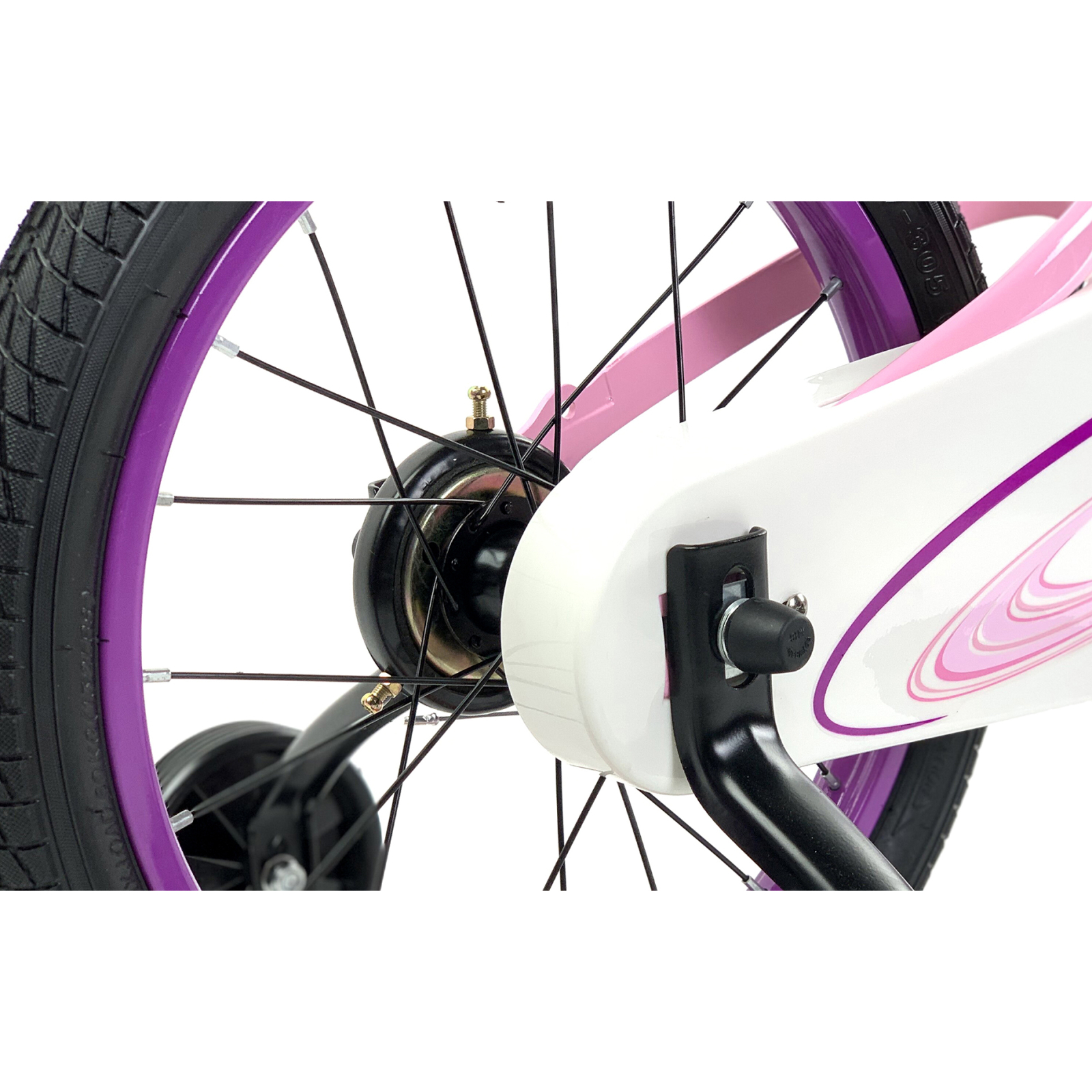 Детский велосипед Royal Baby Chipmunk MOON 14", Магний, OFFICIAL UA, розовый (CM14-5-pink) изображение 5