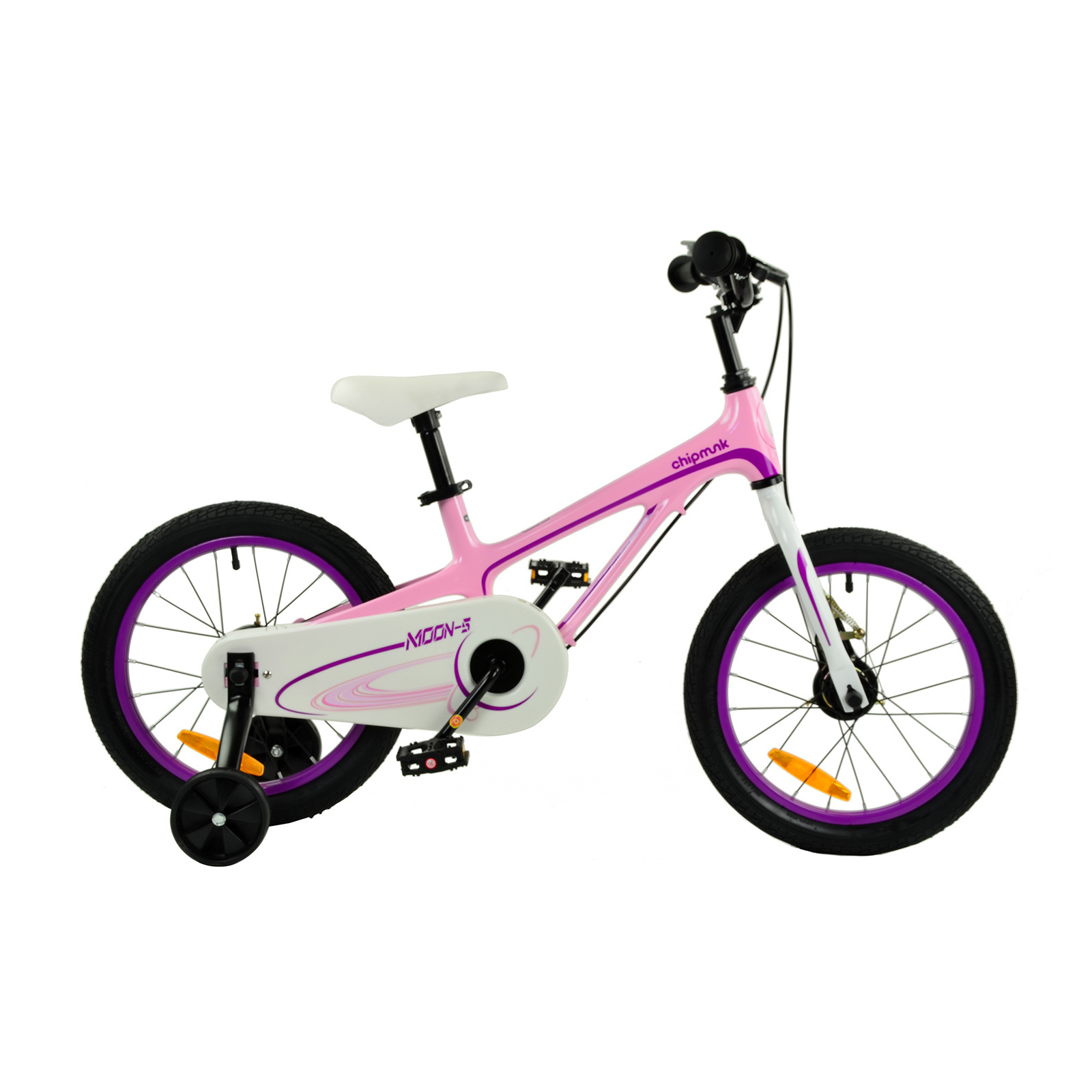 Детский велосипед Royal Baby Chipmunk MOON 14", Магний, OFFICIAL UA, розовый (CM14-5-pink)