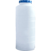 Емкость для воды Пласт Бак вертикальная пищевая 300 л узкая белая (814)