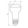 Лампочка Eurolamp LED R63 9W E27 4000K 220V (LED-R63-09274(P)) зображення 3