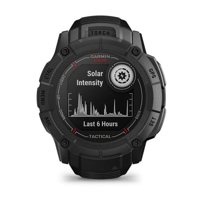 Смарт-годинник Garmin Instinct 2X, Solar, Tactical Edition, Black, GPS (010-02805-03) зображення 2