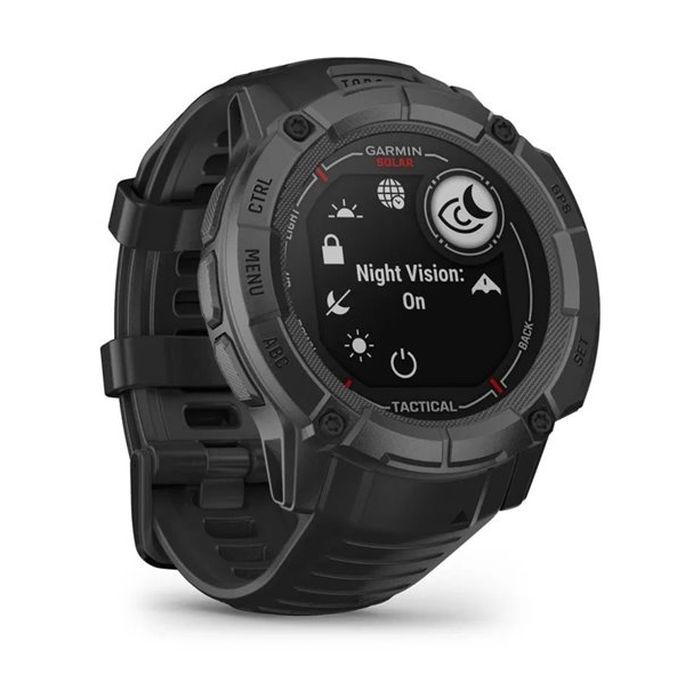 Смарт-годинник Garmin Instinct 2X, Solar, Tactical Edition, Black, GPS (010-02805-03) зображення 3