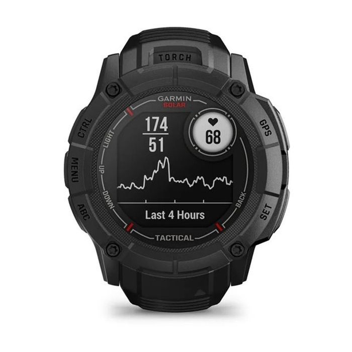 Смарт-годинник Garmin Instinct 2X, Solar, Tactical Edition, Black, GPS (010-02805-03) зображення 7