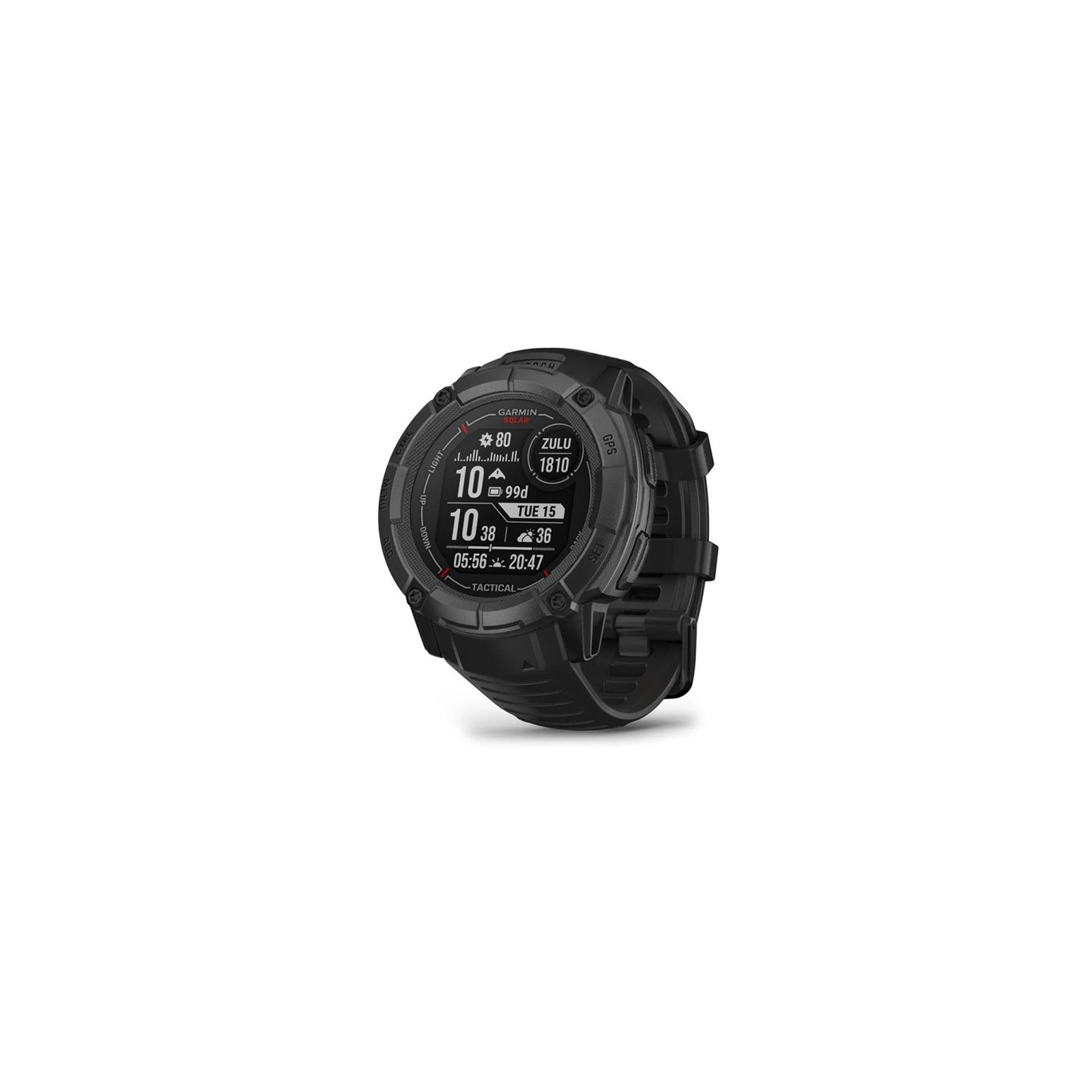 Смарт-часы Garmin Instinct 2X, Solar, Tactical Edition, Black, GPS (010-02805-03)