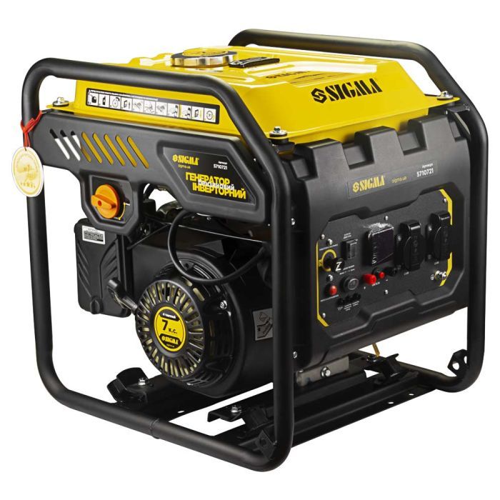 Генератор Sigma инверторный 2.2/2.5kW 12л (5710721) изображение 3