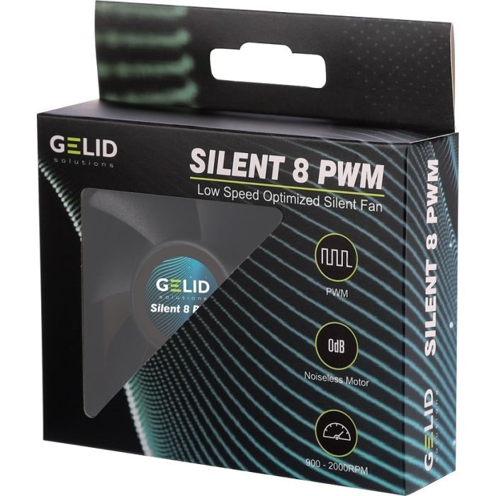 Кулер до корпусу Gelid Solutions Silent 8 PWM (FN-PX08-21) зображення 2